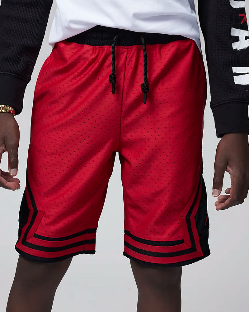 Youth Jordan Diamond Shorts Gym Red 95B136 R78 Hoops Heaven