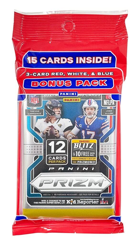 2021 Panini Prizm Football NFL Cello Multi Pack