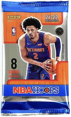 2021-22 Panini NBA Hoops Hobby Pack