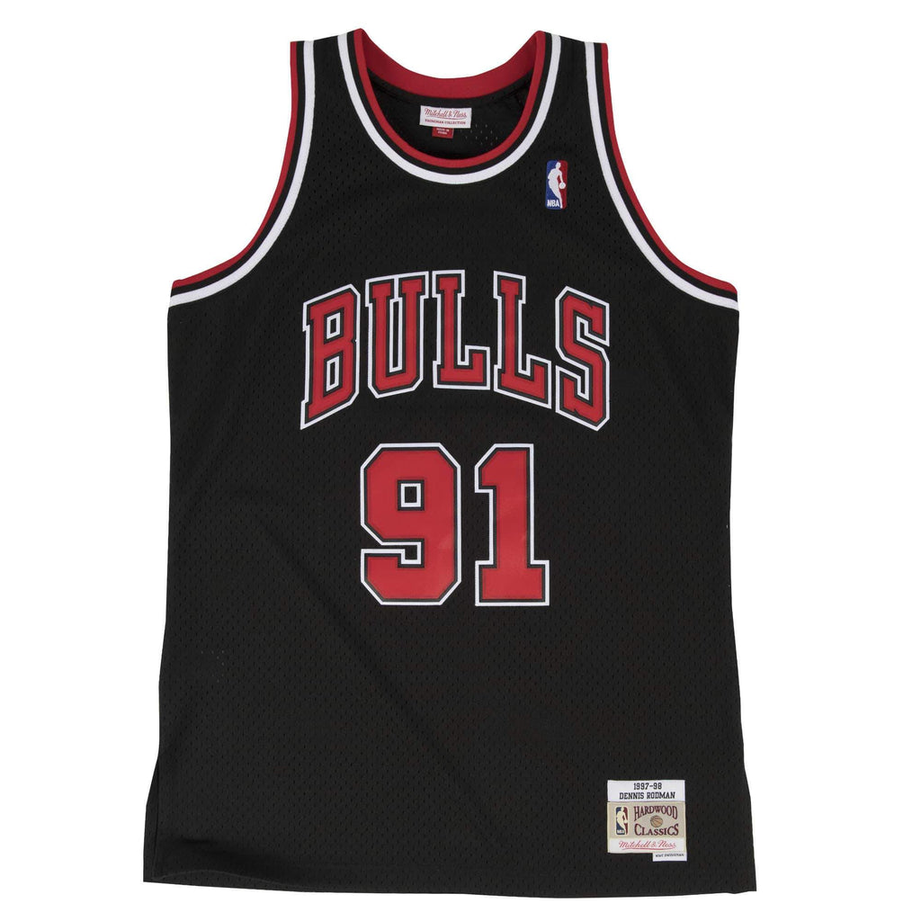Dennis Rodman Hardwood Classic Swingman Jersey ALT  (Chicago Bulls 97/98) New Cut