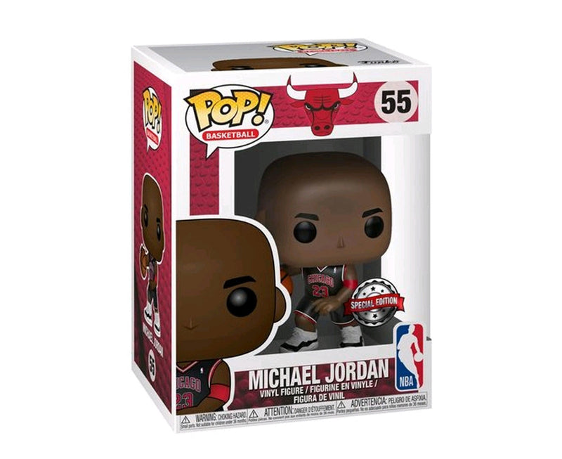 Michael jordan black jersey shop funko pop