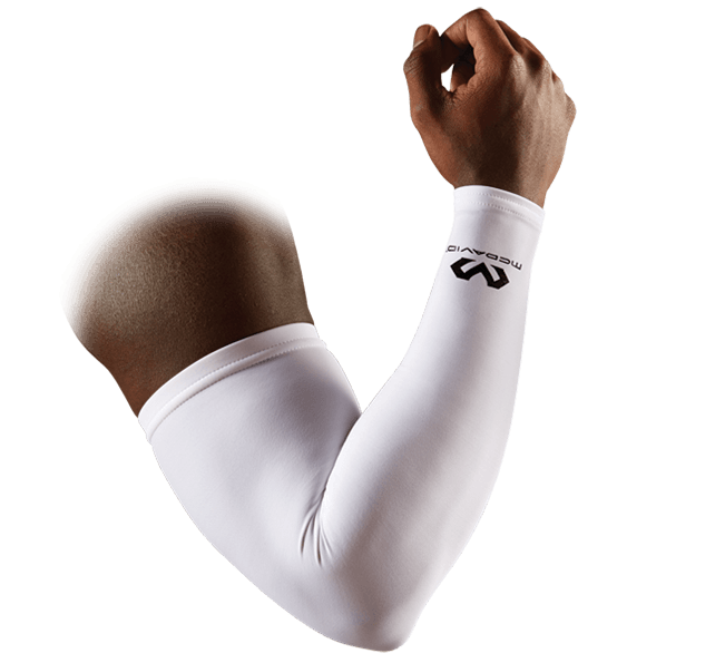 McDavid Compression Arm Sleeve (White)