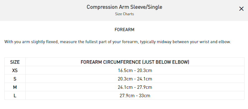McDavid Compression Arm Sleeve (Black)