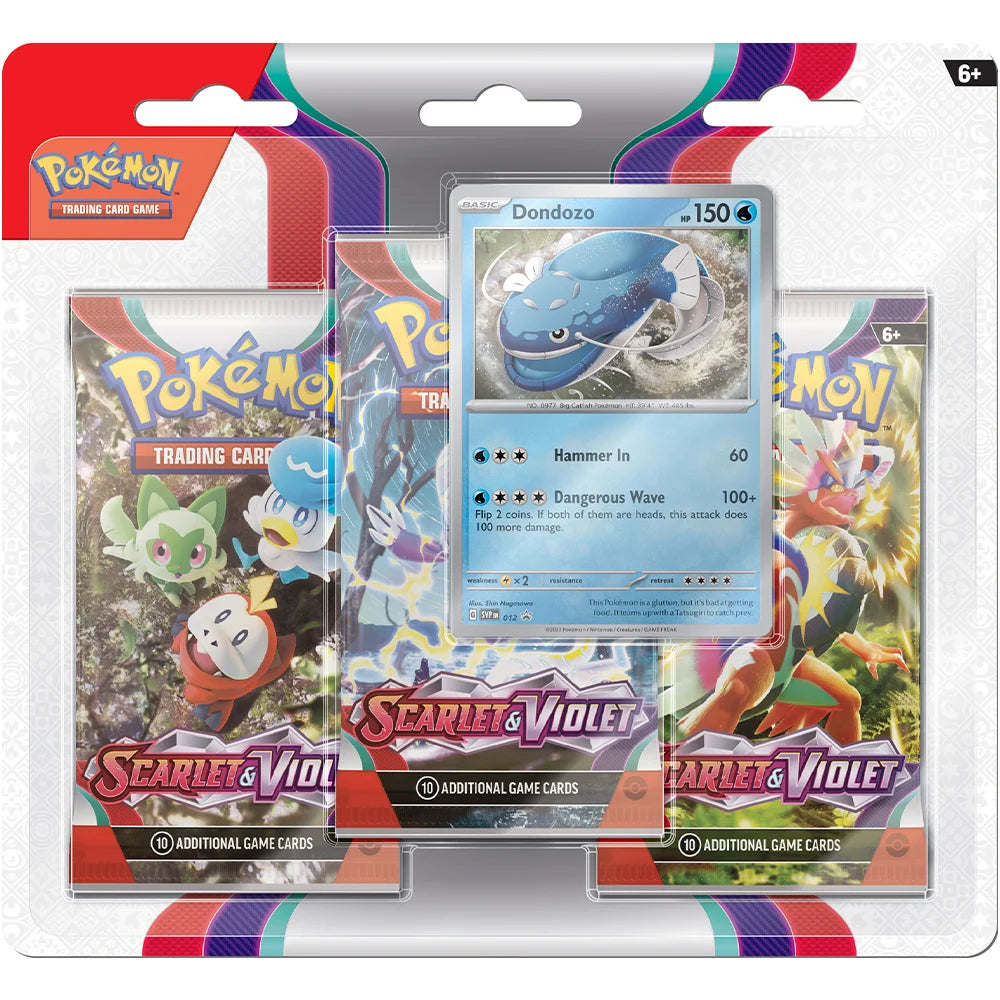 Pokemon TCG Scarlet & Violet 3 Booster Blister
