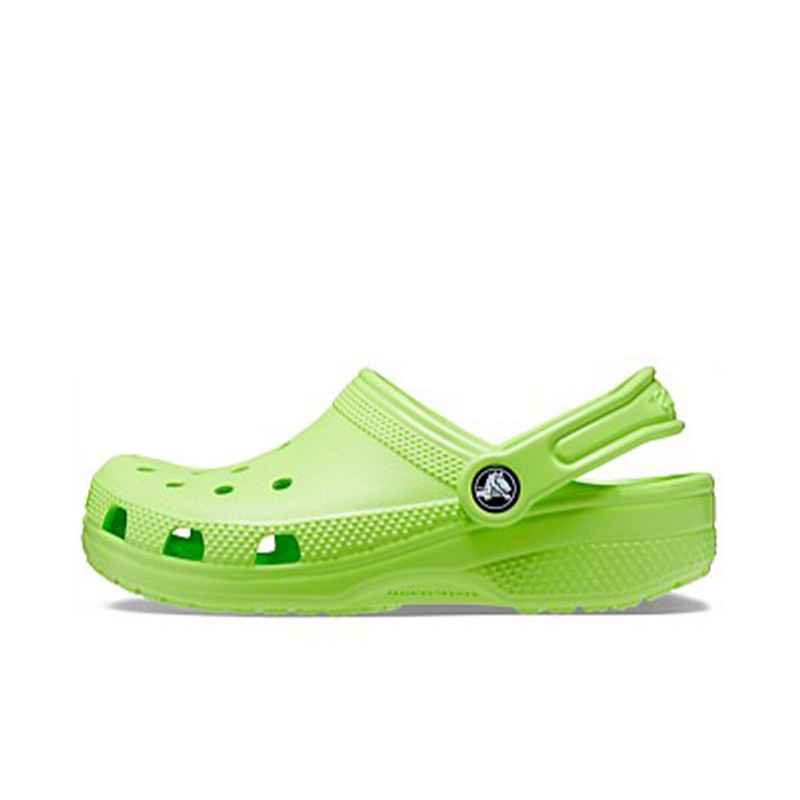 Green 2025 crocs shoes