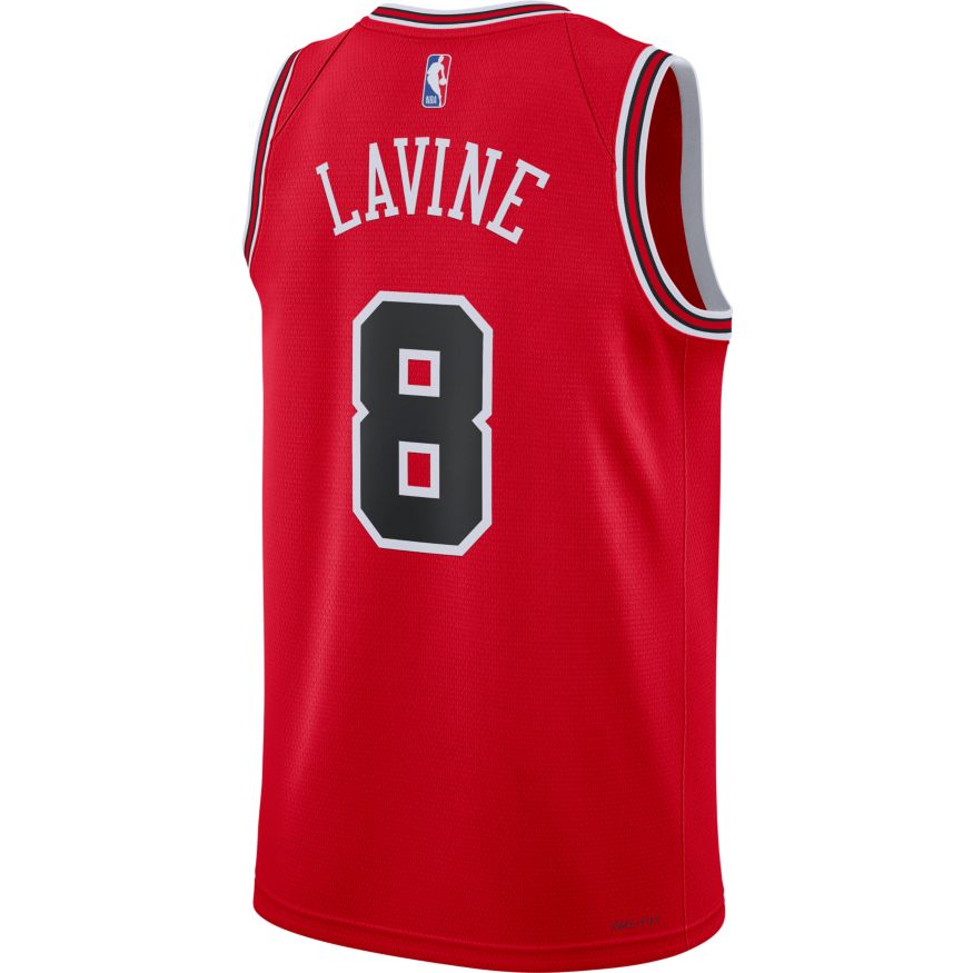 Nike Zach Lavine Chicago Bulls Icon Jersey 2022 23 DN2000 657 Hoops Heaven