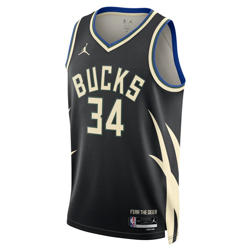 Nike Swingman Giannis Antetokounmpo Statement Jersey 2022/23 (Milwaukee Bucks) DO9533-010