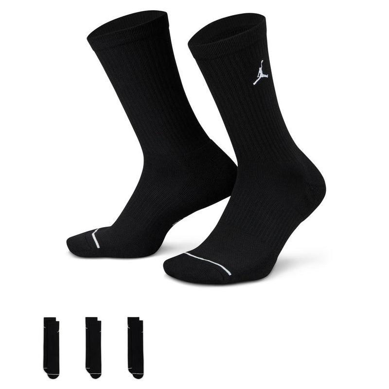 Jordan Everyday Crew Socks (3 pairs) - DX9632-010