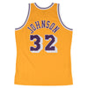 Magic Johnson Hardwood Classic Jersey (1984/85 Lakers Yellow) New Cut