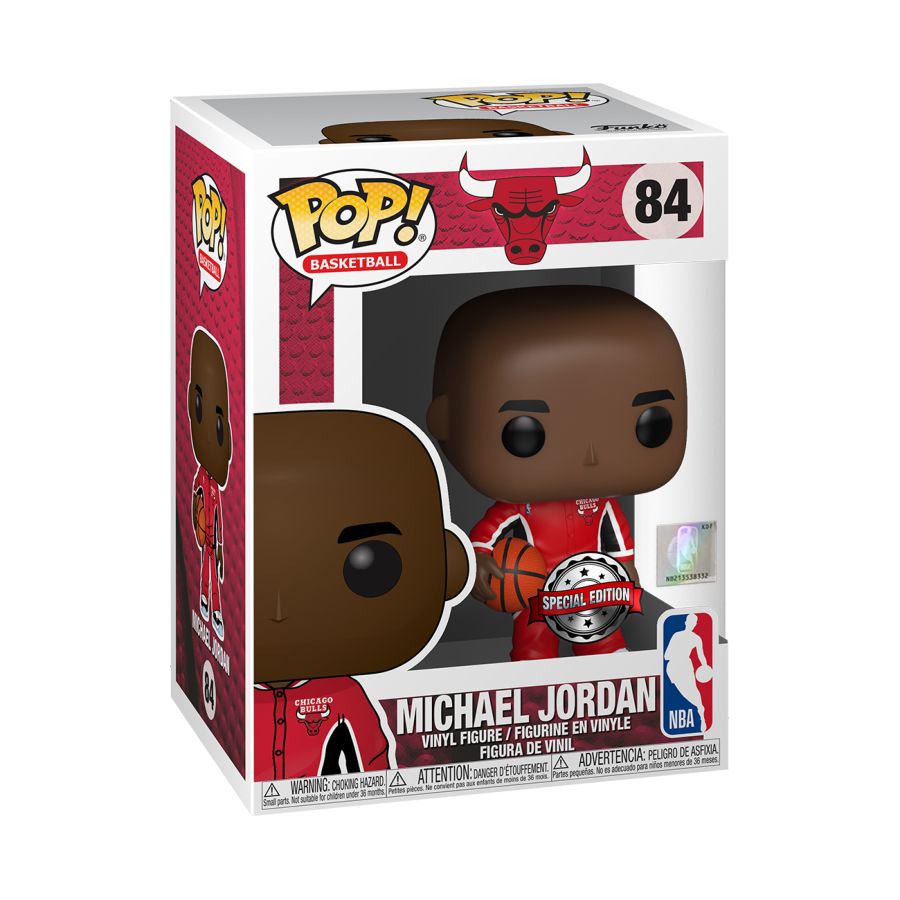 Pop Vinyl NBA Michael Jordan (Red Warm Up)