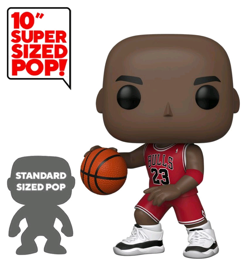 POP Vinyl NBA Michael Jordan 10" (Red Away)