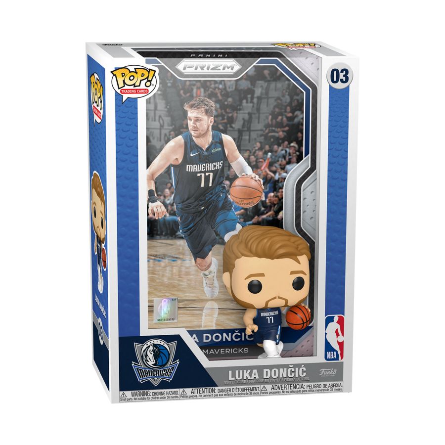 Pop Vinyl NBA Trading Cards Prizm - Luka Doncic #3