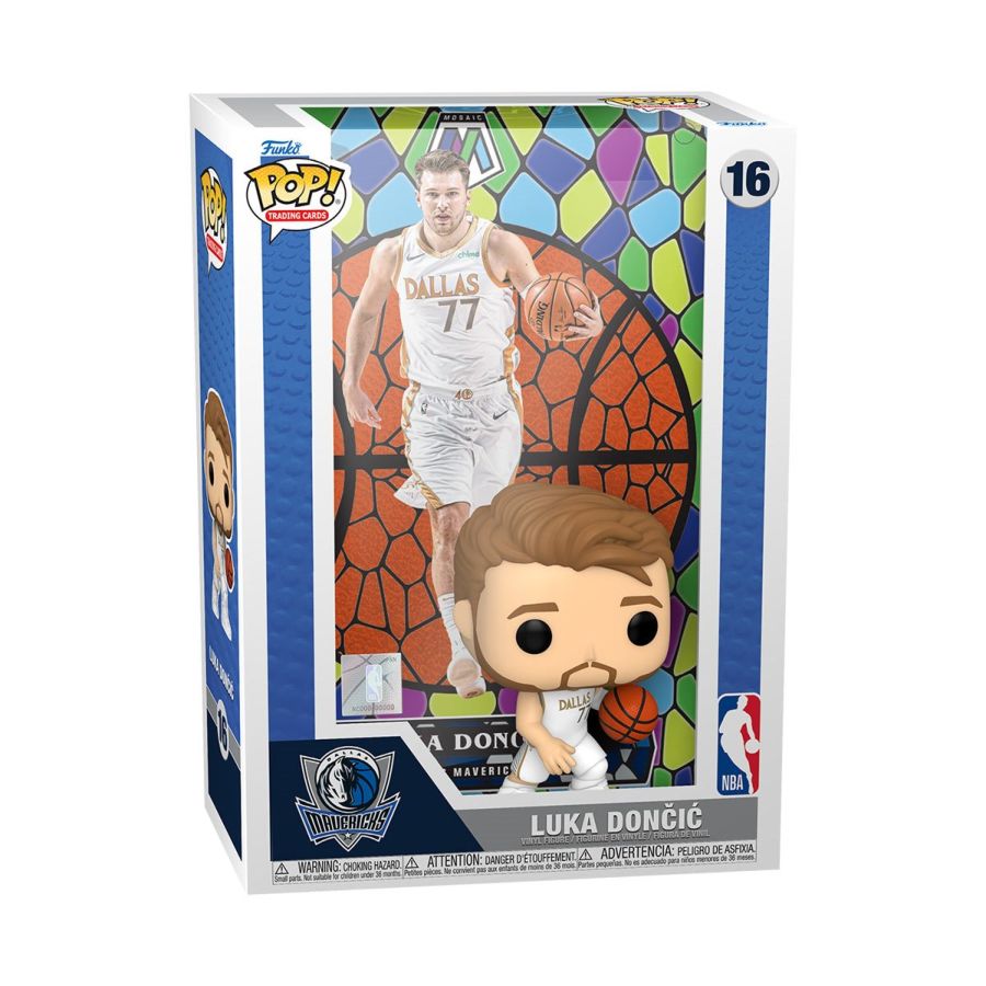 Pop Vinyl NBA Trading Cards Mosaic - Luka Doncic #16