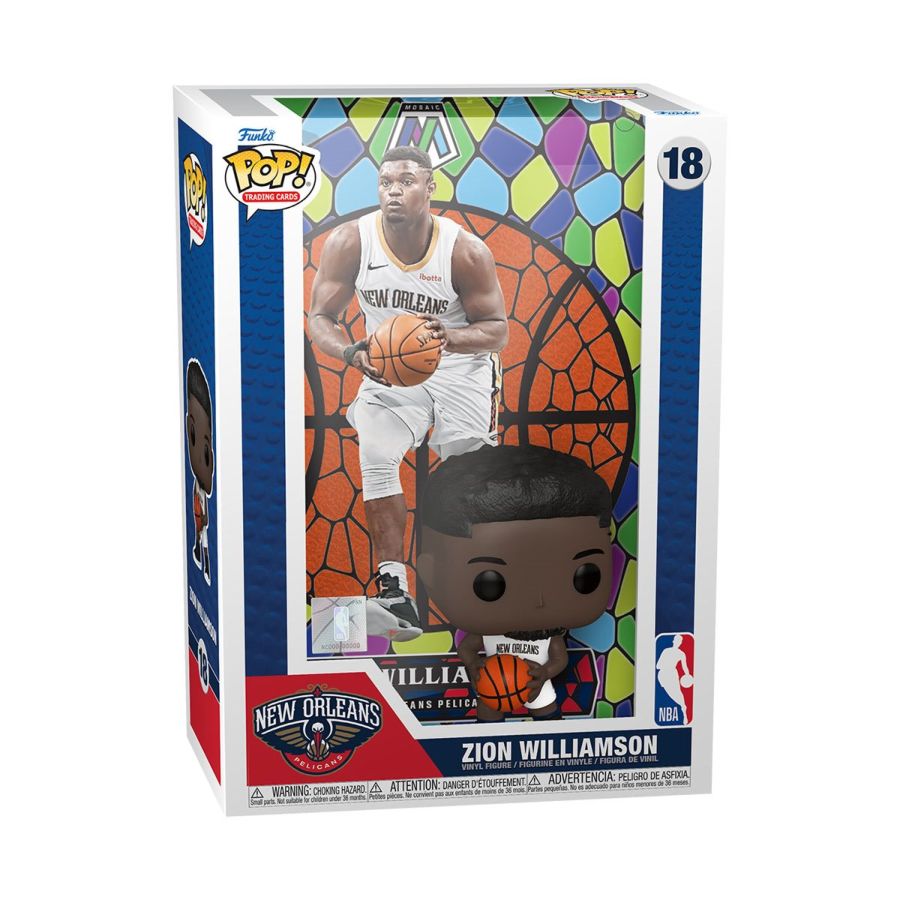 Pop Vinyl NBA Trading Cards Mosaic - Zion Williamson #18