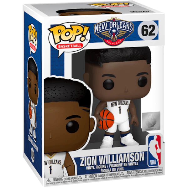 Pop Vinyl NBA Zion Williamson New Orleans Pelicans #62
