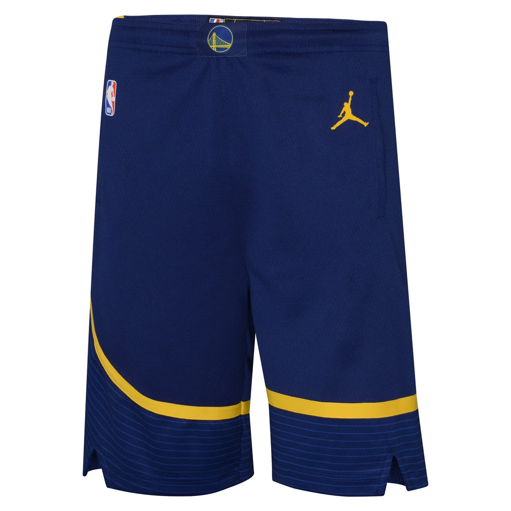 Youth Jordan NBA Swingman Statement Shorts - Golden State Warriors