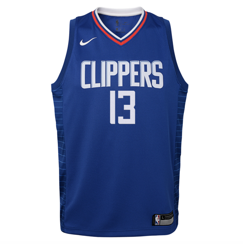 Paul george deals clippers jersey youth