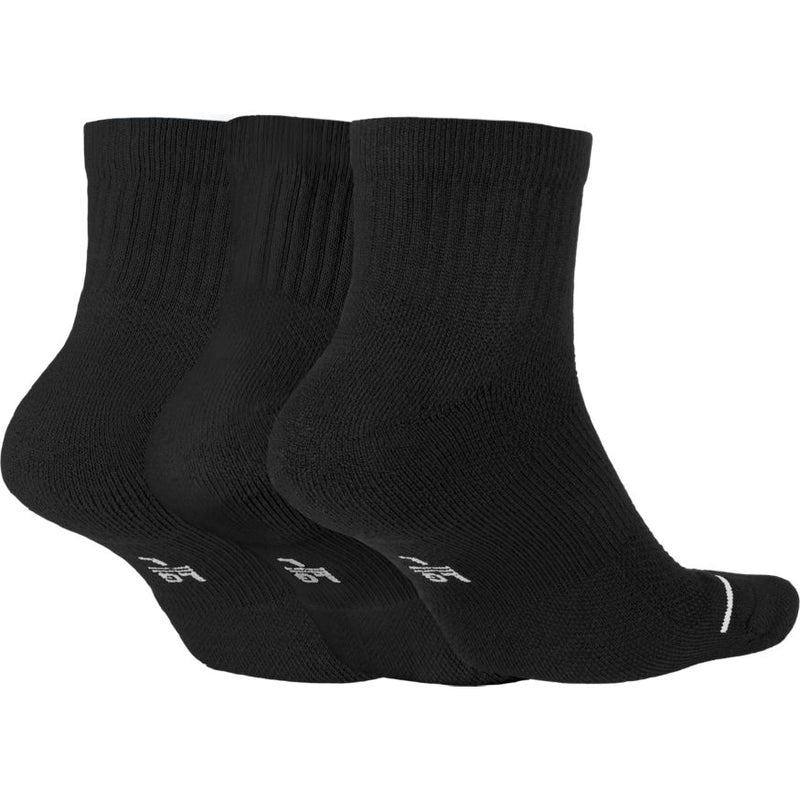 Jordan Socks 3pk Quarter Sock Black - SX5544-010