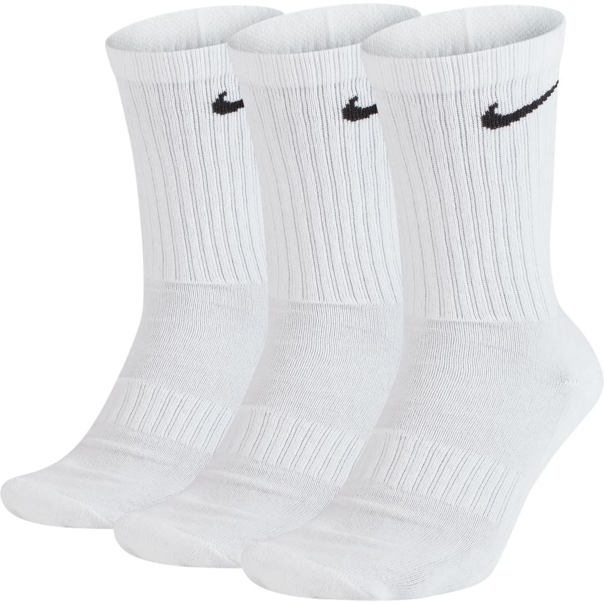 Nike Everyday Cushioned Crew Sock 3 Pack - SX7664-100