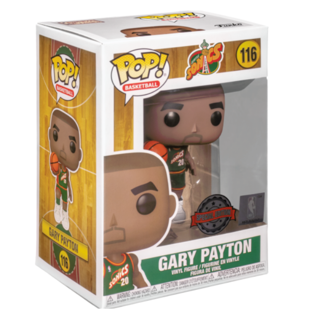 Pop Vinyl NBA Hardwood Classic - Gary Payton (Sonics Road) #116