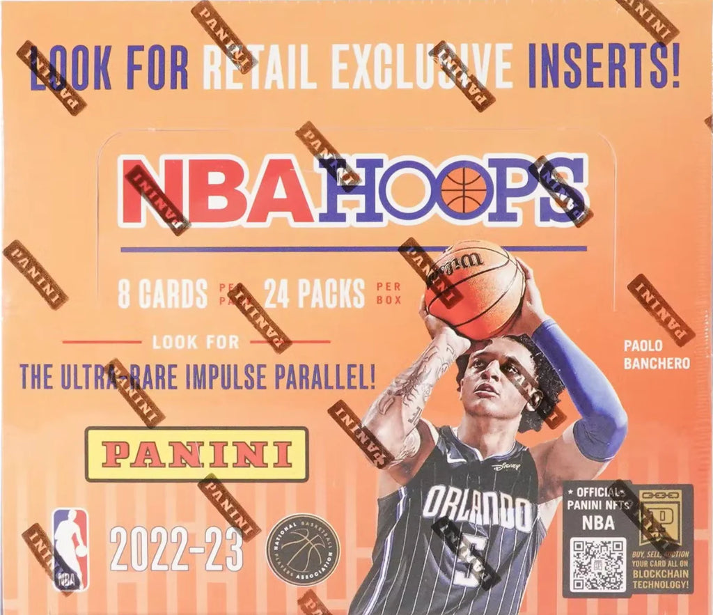 2022-23 Panini NBA HOOPS Basketball RETAIL BOX