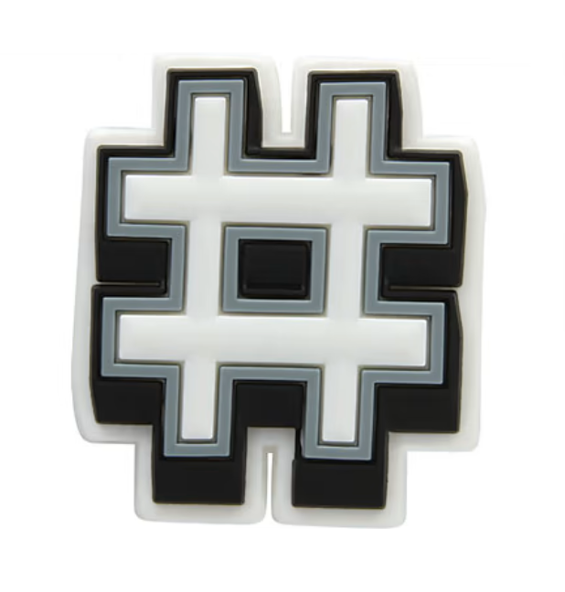 Crocs Jibbitz Charm Numbers Hoops Heaven