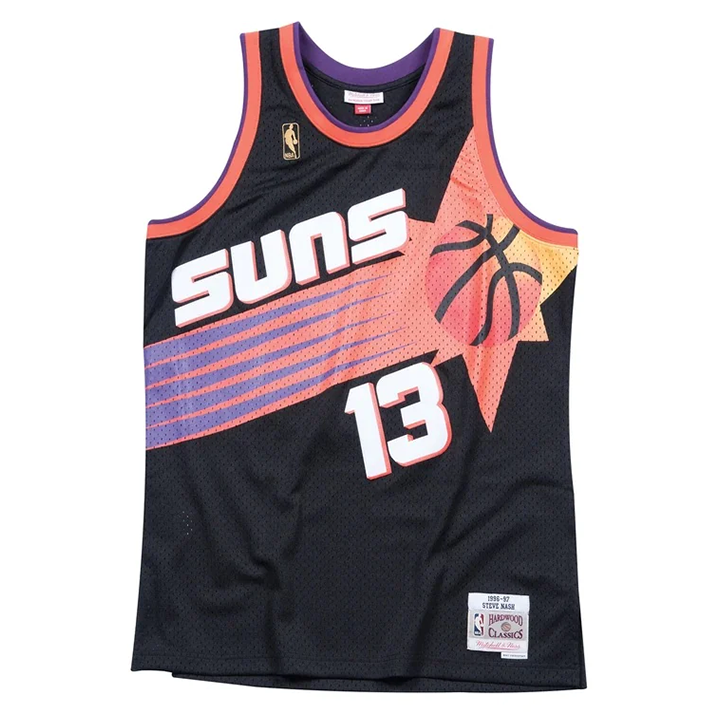 Steve Nash Hardwood Classic Jersey (1996-97 Suns ALT) New Cut