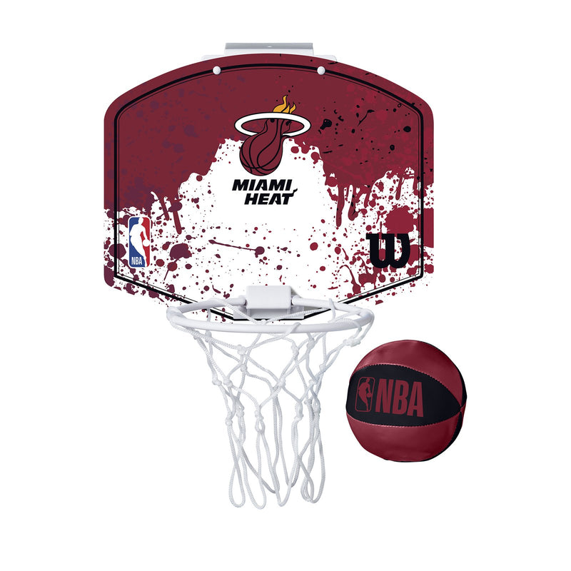 Wilson Mini Hoop - Miami Heat