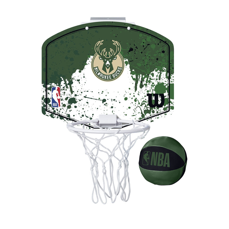 Wilson Mini Hoop - Milwaukee Bucks