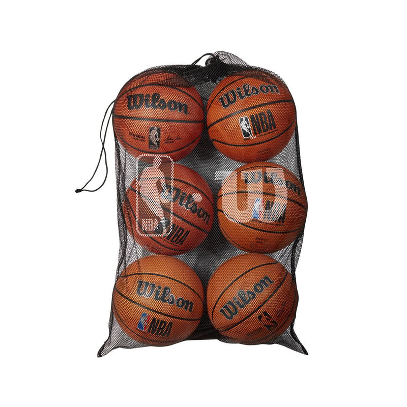 Wilson NBA Mesh 6 Ball Carry Bag