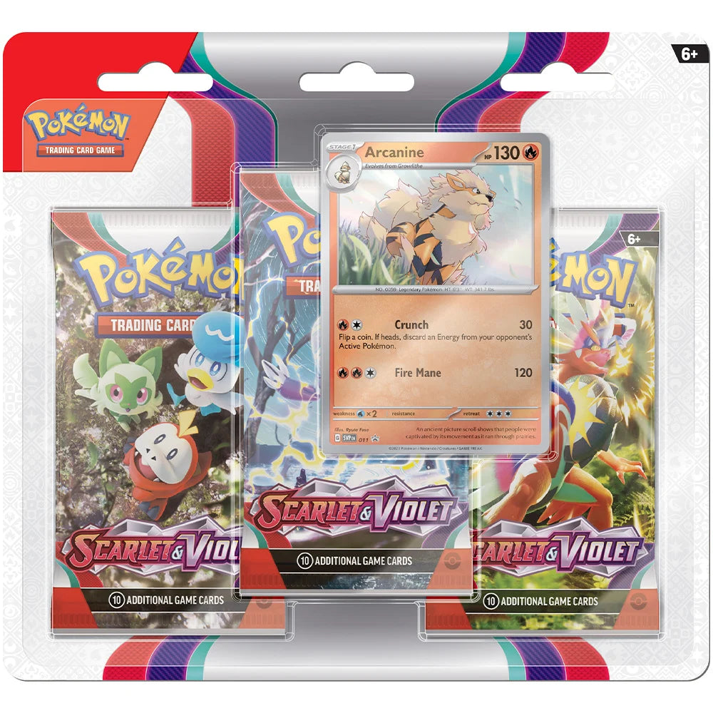 Pokemon TCG Scarlet & Violet 3 Booster Blister