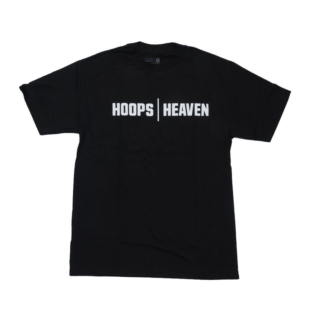 Hoops Heaven Word Tee - Black No