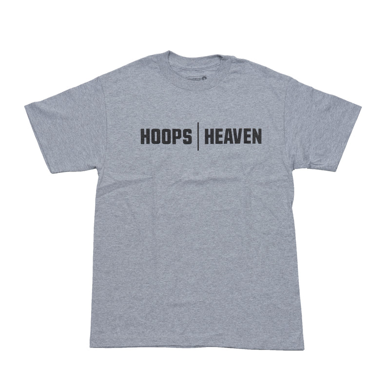 Hoops Heaven Word Tee Heather