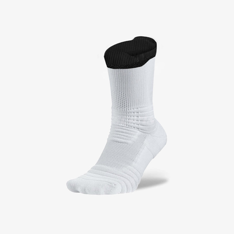 iAthletic Elite Crew Sock - (White/Black)