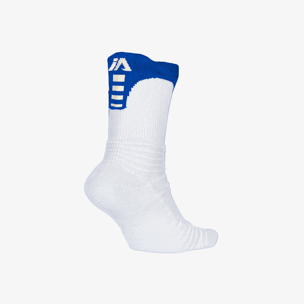 iAthletic Elite Crew Sock - (White/Royal)