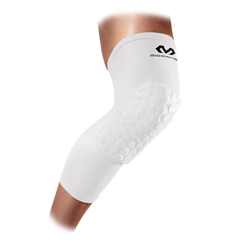 McDavid Hex Extended Leg Sleeve (White)