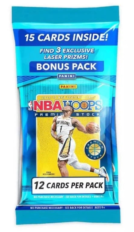 2019-20 Panini Hoops Premium Stock Basketball Multi Pack