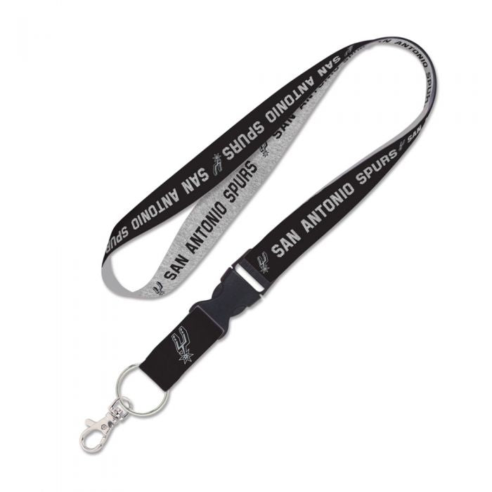 Wincraft San Antonio Spurs Lanyard W/Detachable Buckle 1” (Big Text)