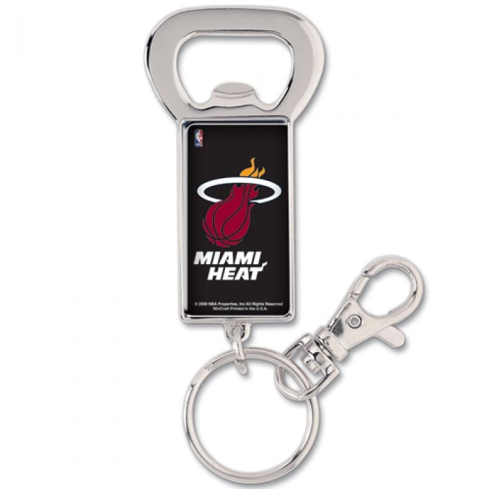 Wincraft Bottle Opener Key Ring - Miami Heat