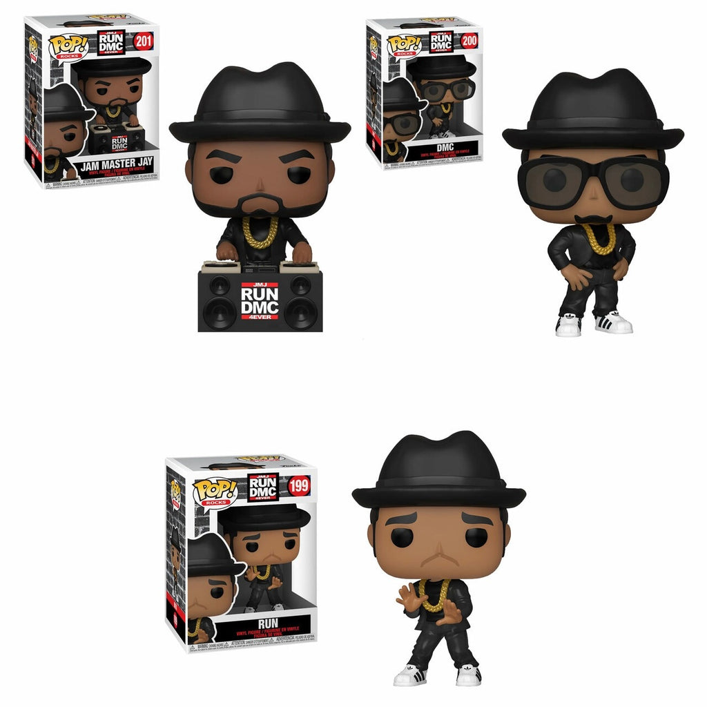 Pop! Vinyl RUN DMC  #199/200/201