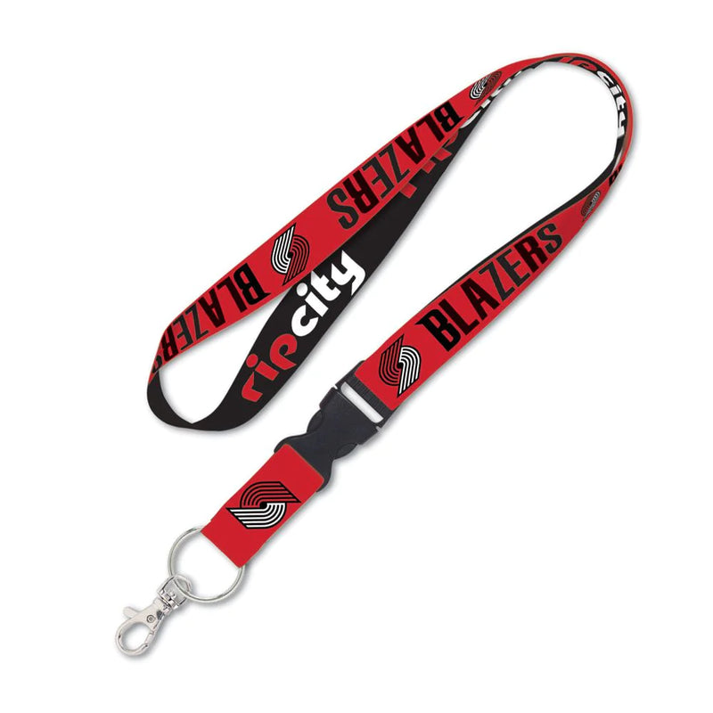 Wincraft Portland Trailblazers Lanyard W/Detachable Buckle 1” (Rip City)