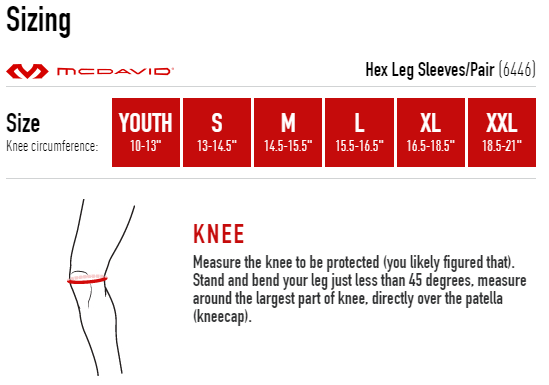 McDavid Hex Extended Leg Sleeve (White)