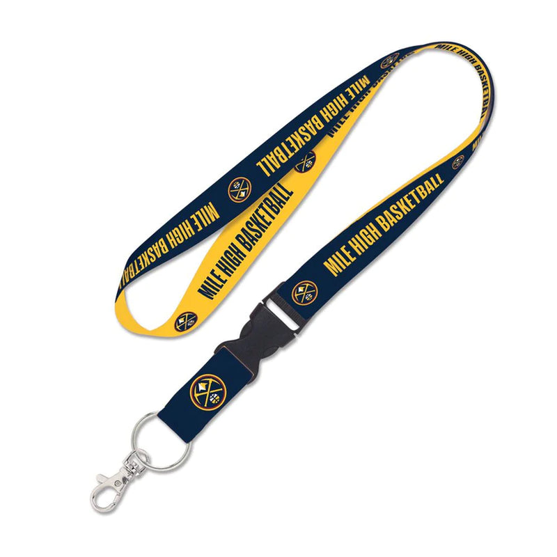 Wincraft Denver Nuggets Lanyard W/Detachable Buckle 1” (Mile High)