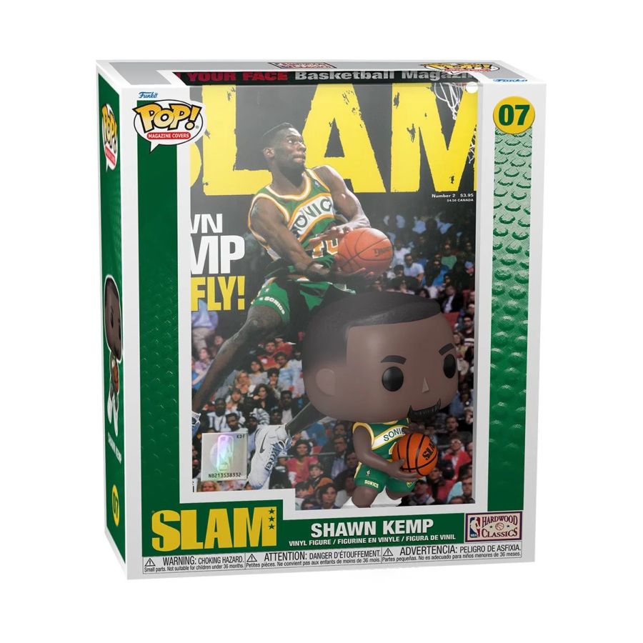 Pop Vinyl NBA Slam Covers - Shawn Kemp #07