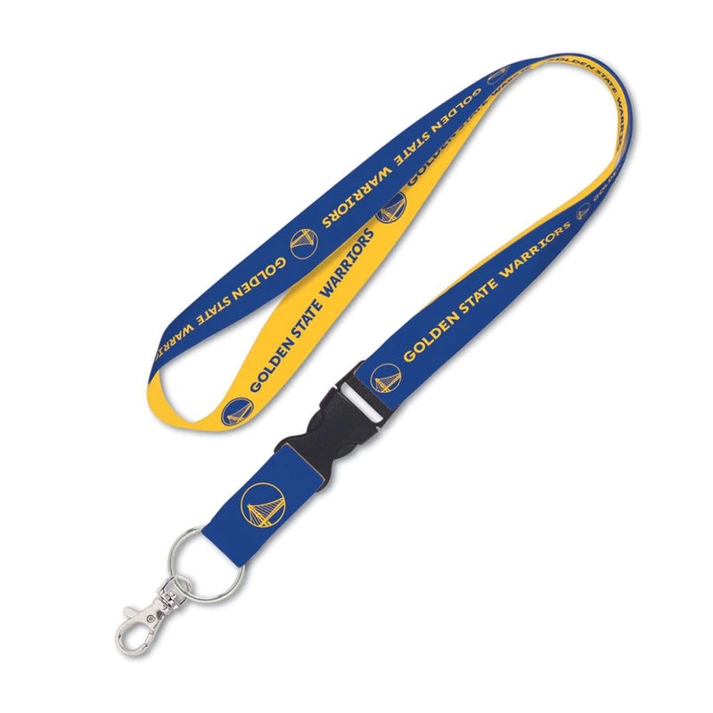 Wincraft Golden State Warriors Lanyard W/Detachable Buckle 1” (Blue/Gold)