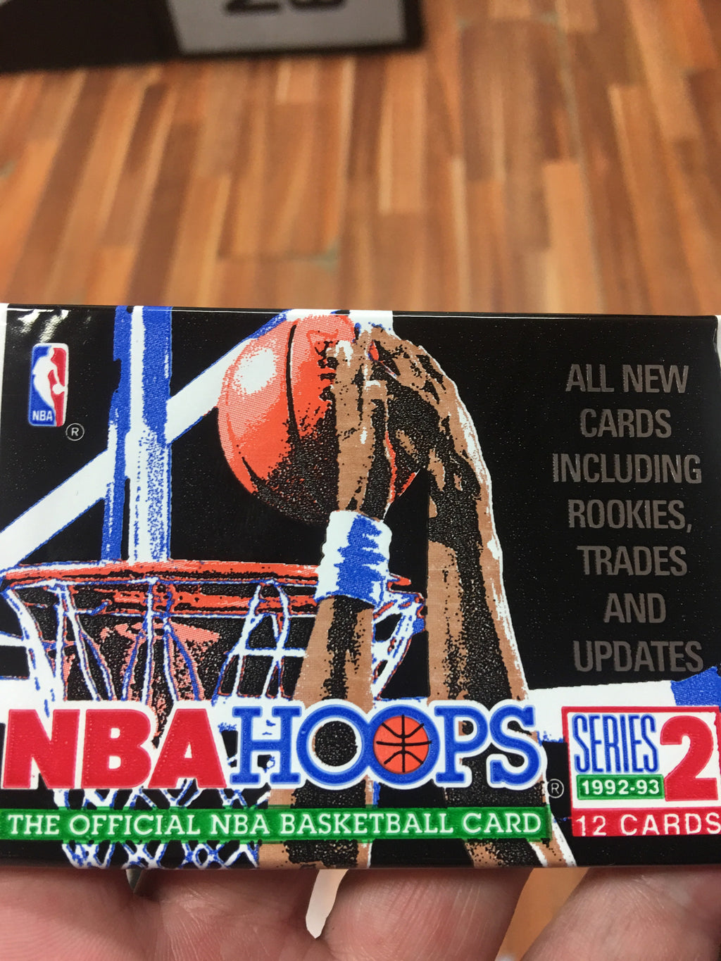NBA Hoops Series 2 92/93 pack