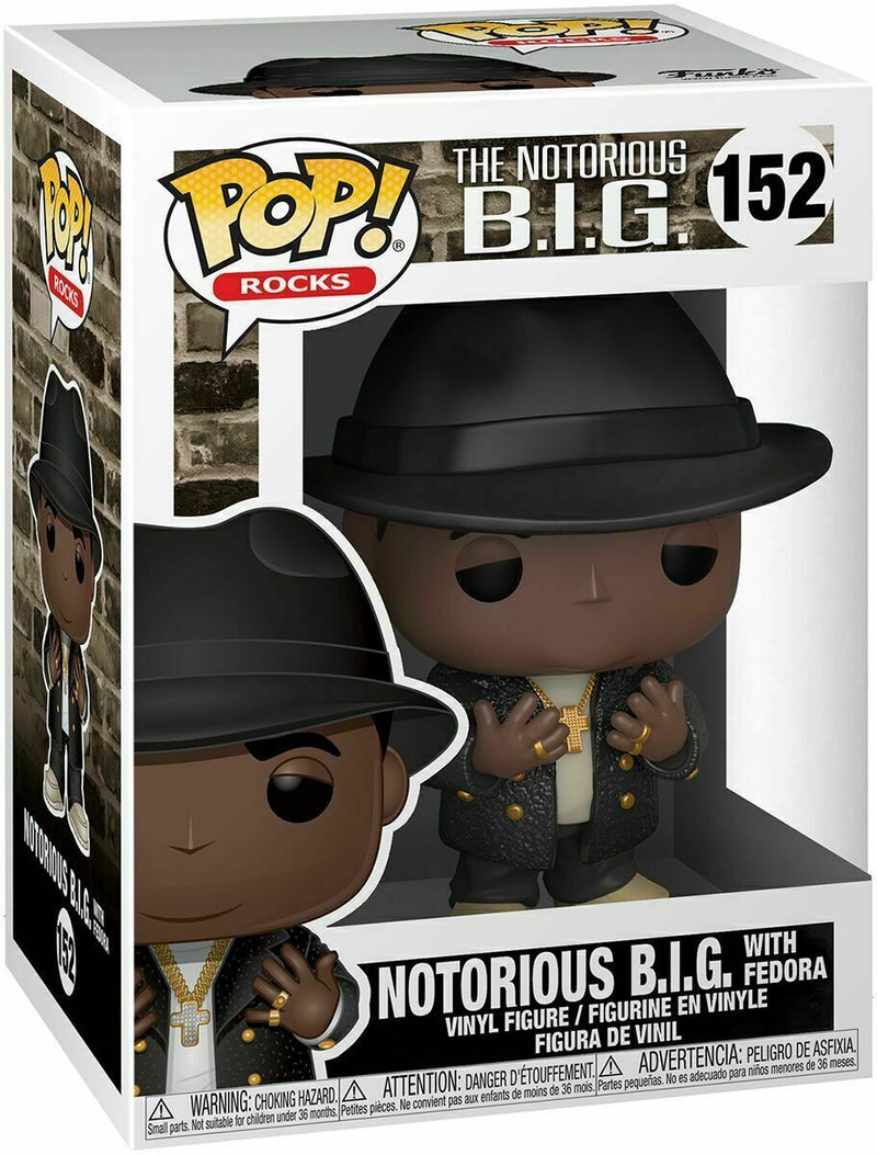 POP! Vinyl The Notorious B.I.G (With Fedora) #152