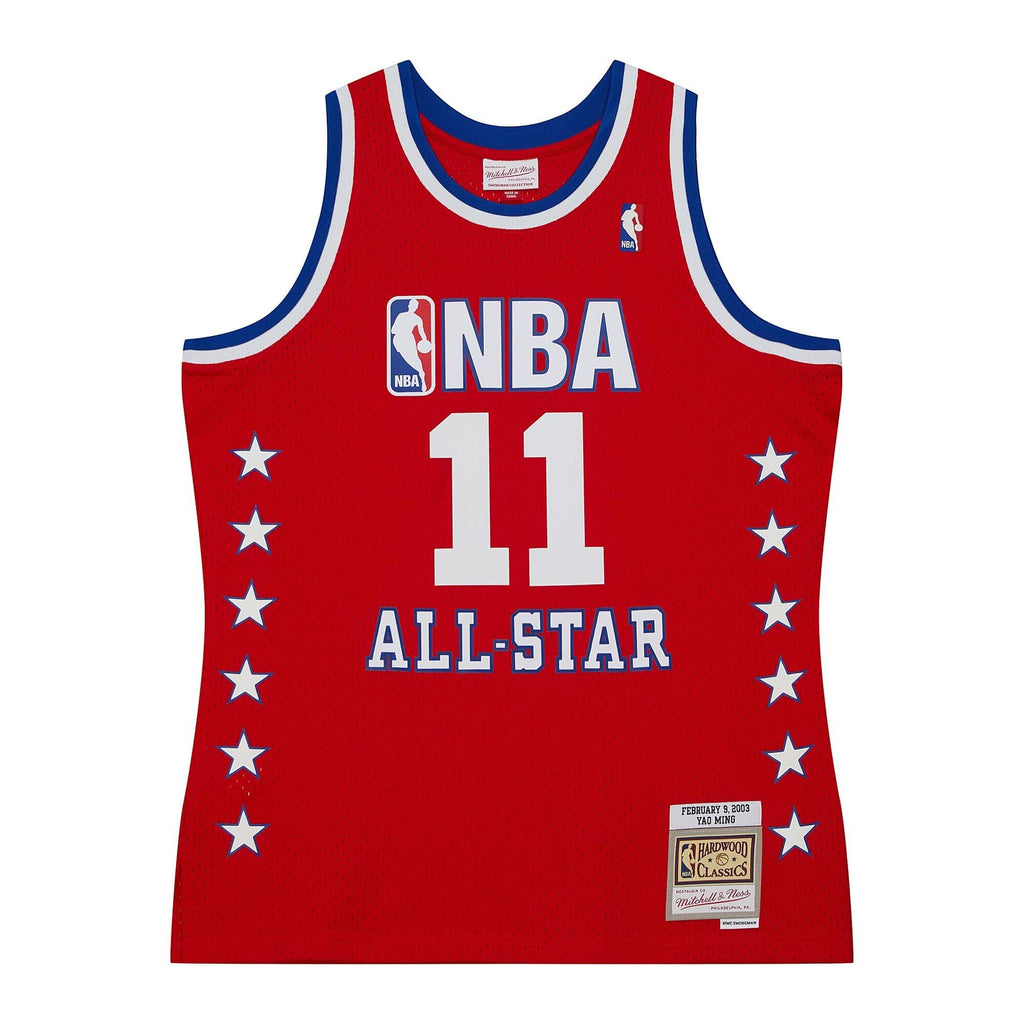 Yao Ming Hardwood Classic Swingman Jersey (All Star West 03/04) New Cut