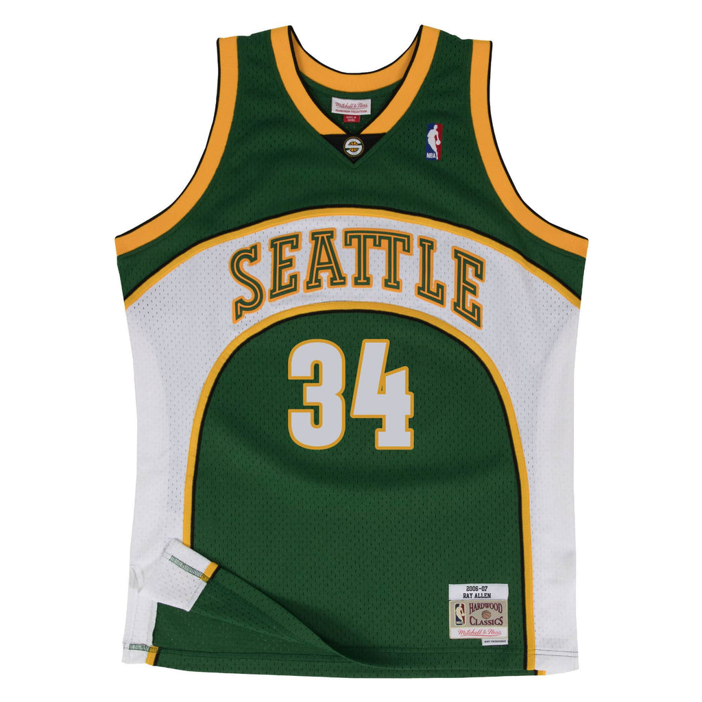 Ray Allen Hardwood Classic Swingman Jersey Away (Seattle SuperSonics 06/07) New Cut