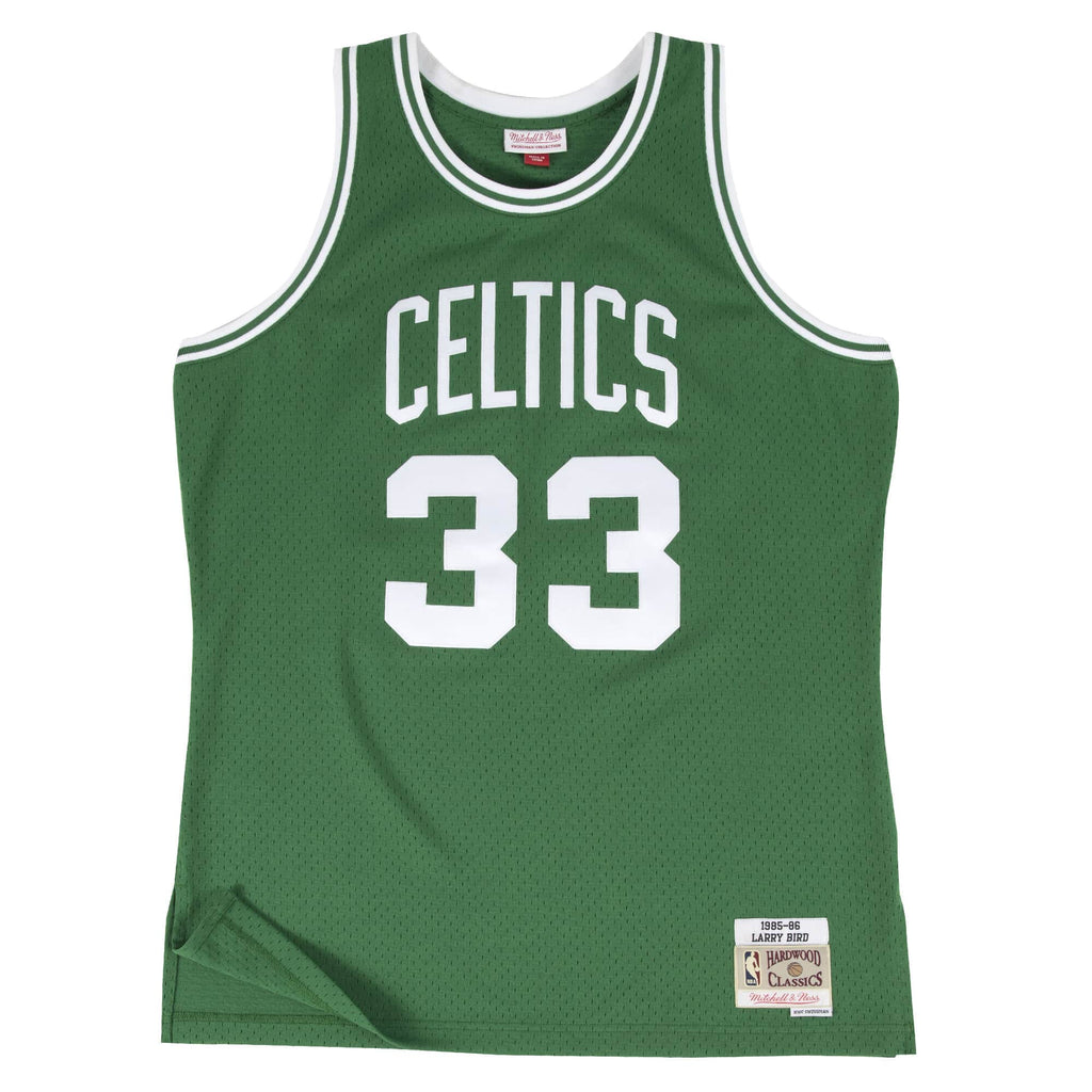 M&N Larry Bird HWC Swingman Road Jersey (Boston Celtics 1985/86)
